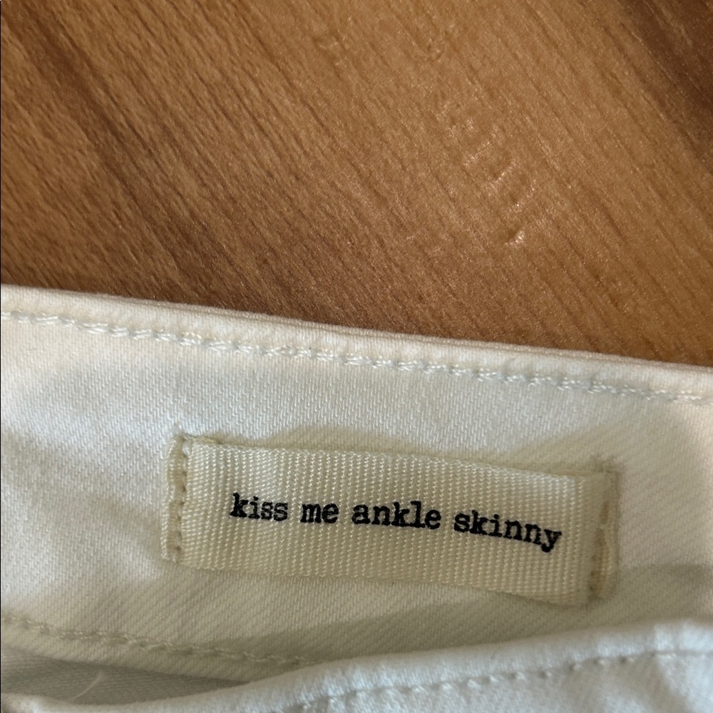 Jessica Simpson White Skinny Jeans - Picture 3 of 6